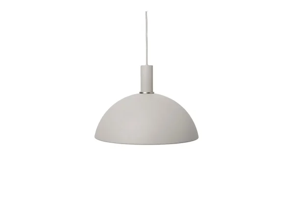 Ferm Living - Collect Hanglamp Dome Low Light Grey