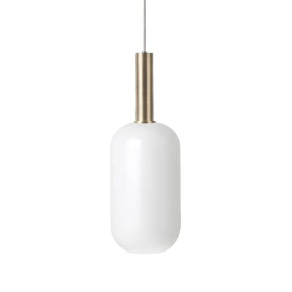 Ferm Living - Collect Hanglamp Opal Tall High Brass