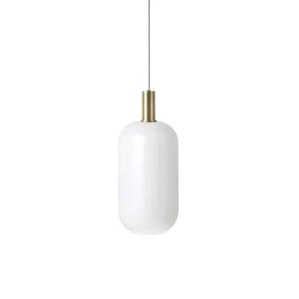 Ferm Living - Collect Hanglamp Opal Tall Low Brass