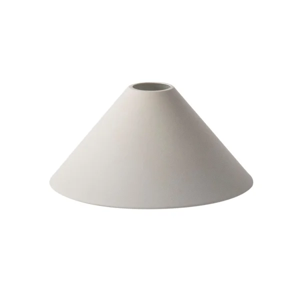 ferm LIVING Collect lampenkap Cone lichtgrijs