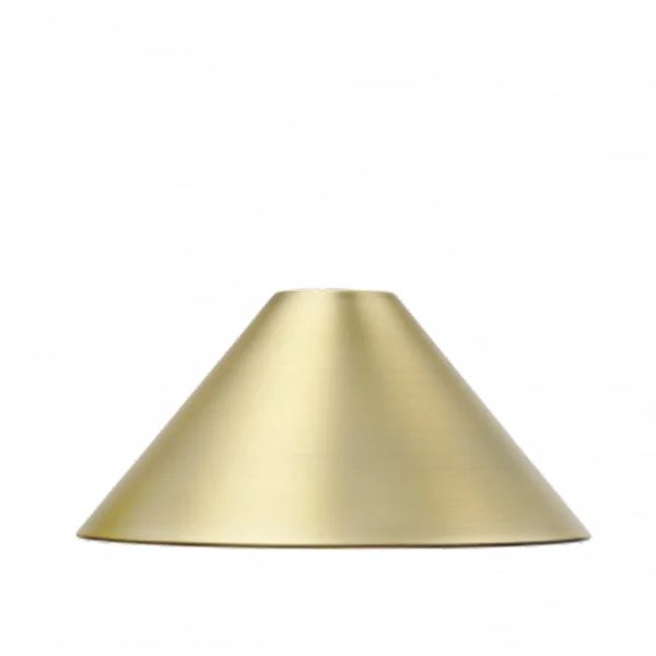 ferm LIVING-collectie Collect Cone lampenkap Brass