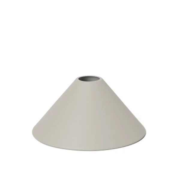 ferm LIVING-collectie Collect Cone lampenkap lichtgrijs