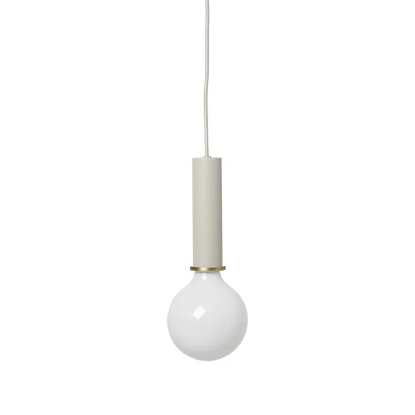 ferm LIVING-collectie Collect hanglamp High lichtgrijs