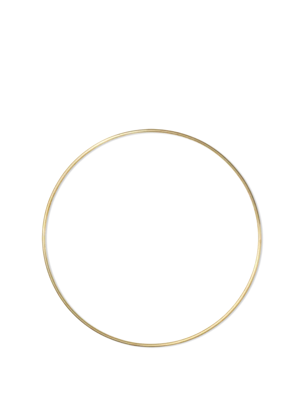 ferm LIVING-collectie Decoratie Frame Ring 65 cm Brass