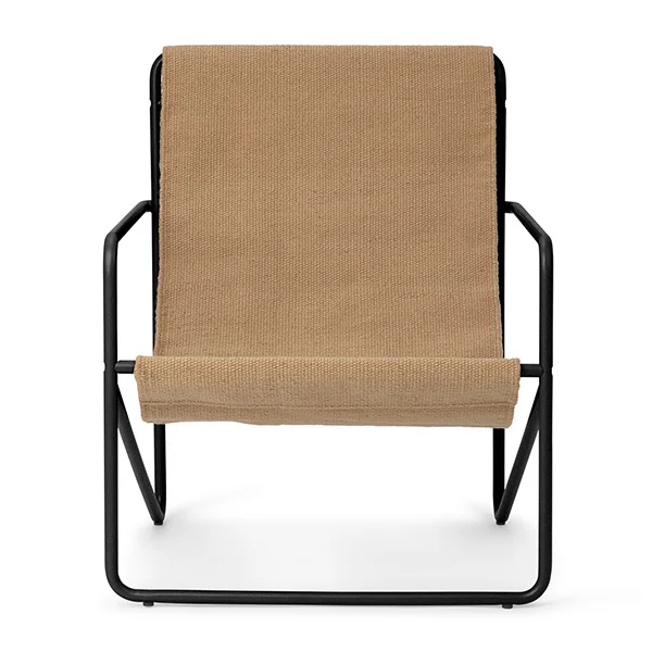 ferm LIVING-collectie Desert Chair Kids - zwart/Sand