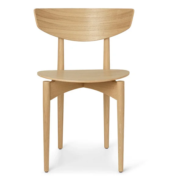 ferm LIVING-collectie Eetkamerstoel Herman Dining hout naturel eiken