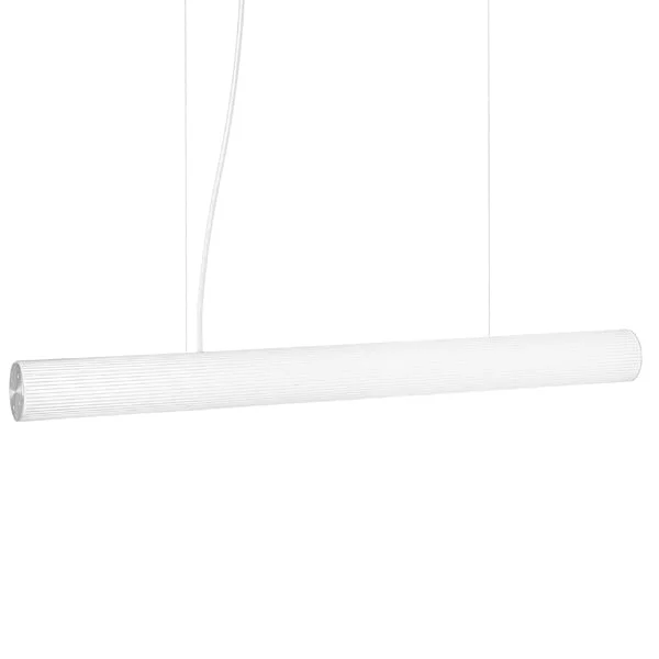 ferm LIVING-collectie Hanglamp Vuelta 100 Wit - roetstvrij staal