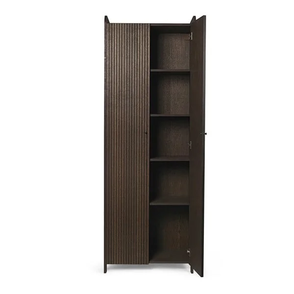 ferm LIVING-collectie Kast Sill hoog Dark Stained Oak