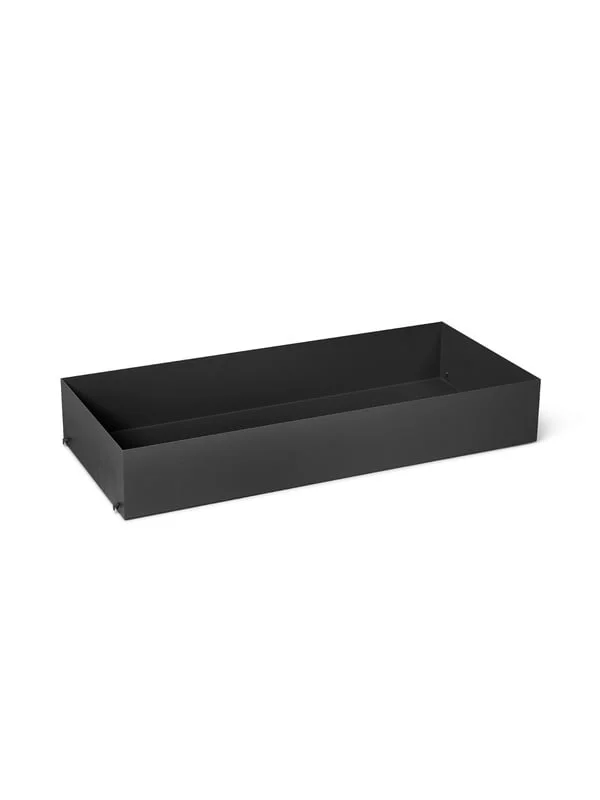 ferm LIVING-collectie Modulaire kast Punctual - Shelf Box - Antraciet