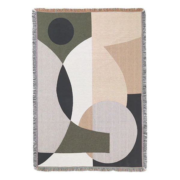 ferm LIVING-collectie Plaid Entire Tapestry