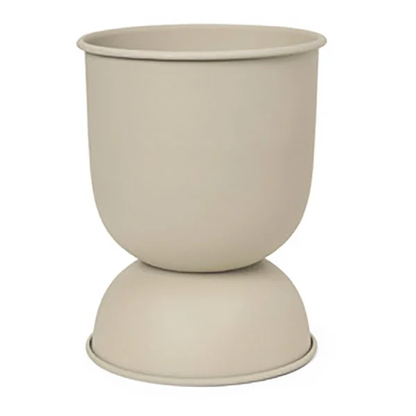 ferm LIVING-collectie Plantenpot Hourglass Extra Small Cashmere