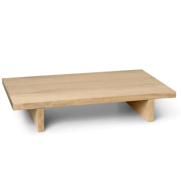 ferm LIVING-collectie Tafel Kona Low naturel eiken fineer