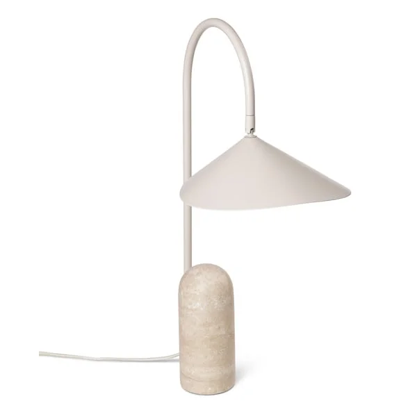 ferm LIVING-collectie Tafellamp Arum Cashmere