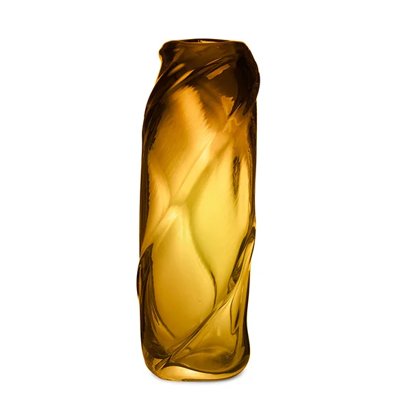 ferm LIVING-collectie Vaas Water Swirl amber