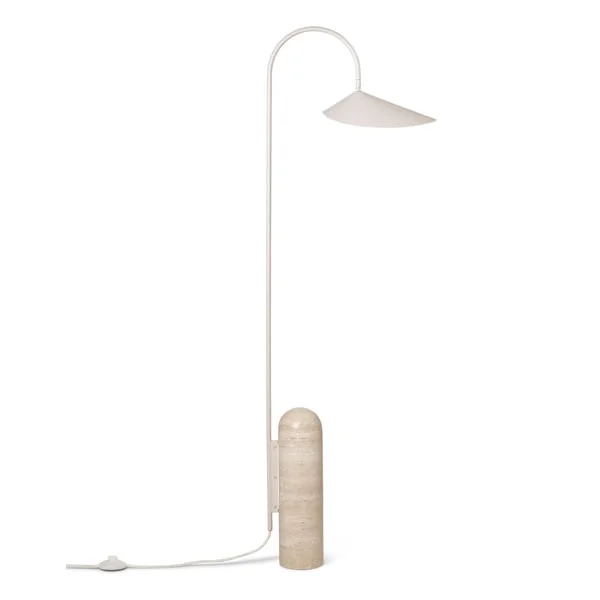 ferm LIVING-collectie Vloerlamp Arum Cashmere