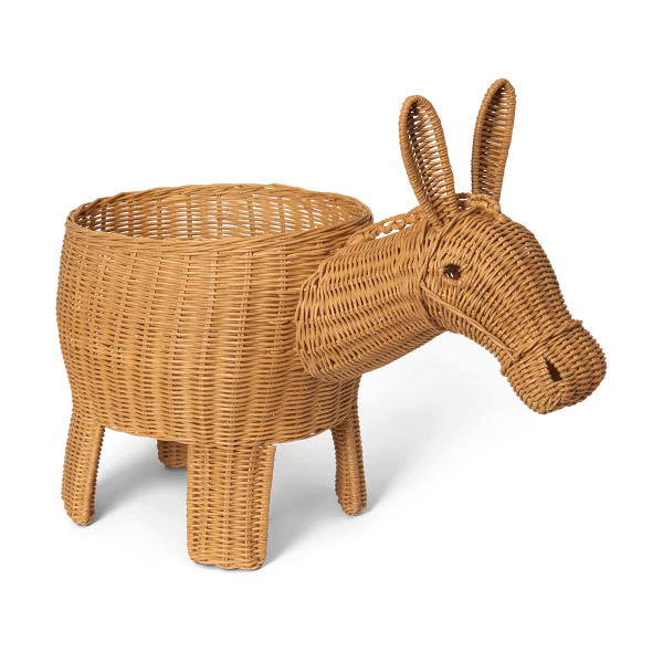 ferm LIVING Donkey opbergmand 49x35x66 cm Natural