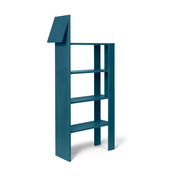 ferm LIVING Giraffe boekenplank 69x140 cm Dark Blue