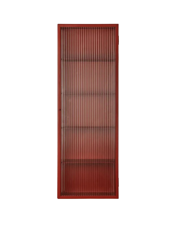 Ferm Living Haze Wandkast - 35 x 100 cm - oxidrood