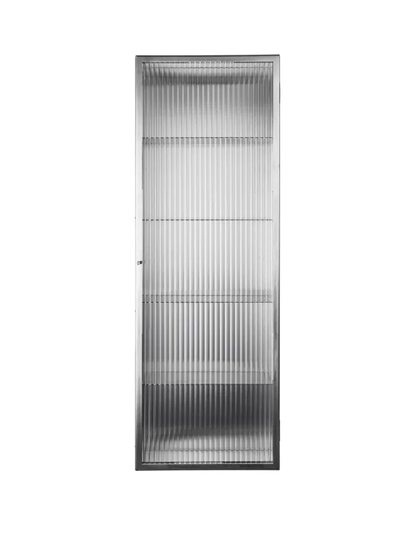 Ferm Living Haze Wandkast - 35 x 100 cm - roestvrij staal