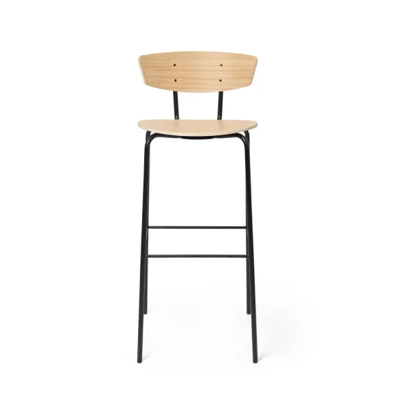 ferm LIVING Herman barkruk oak white oiled