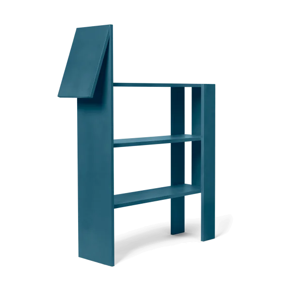 ferm LIVING Horse boekenplank 91x111 cm Dark Blue