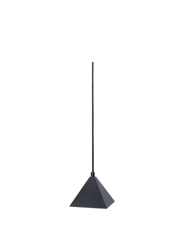 ferm LIVING Kare hanglamp - gezwart roestvrij staal