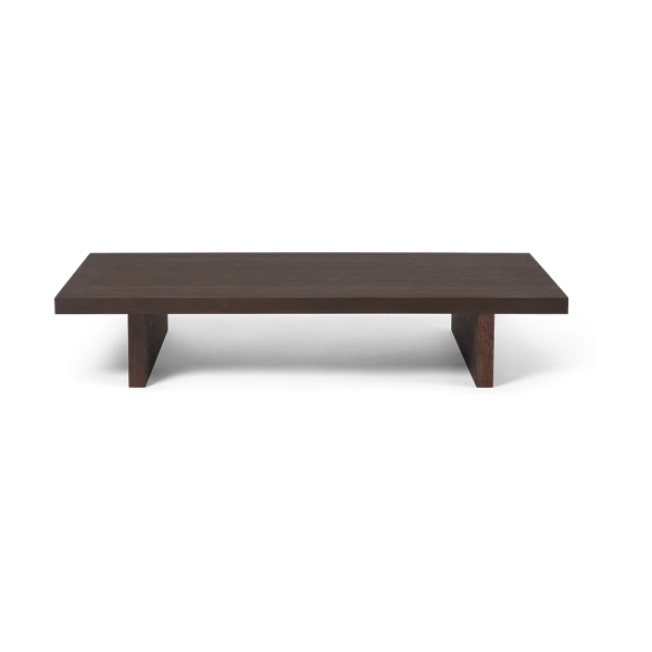 ferm LIVING Kona low table bijzettafel Dark Stained oak veneer