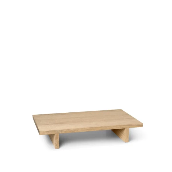 ferm LIVING Kona low table bijzettafel oak natural veneer