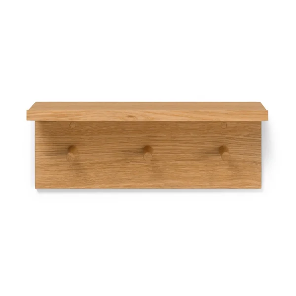 ferm LIVING Place Rack kapstokje met knoppen eiken Small