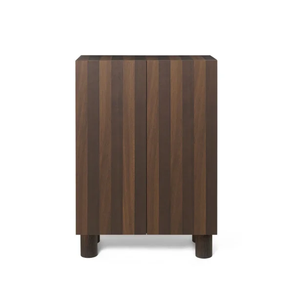 Ferm Living Post kast oak smoked, met deuren