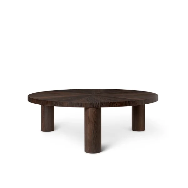 ferm LIVING Post Salontafel oak smoked, large, stars