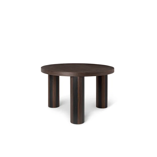 ferm LIVING Post Salontafel oak smoked, small, lines