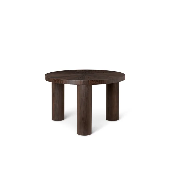 ferm LIVING Post Salontafel oak smoked, small, star