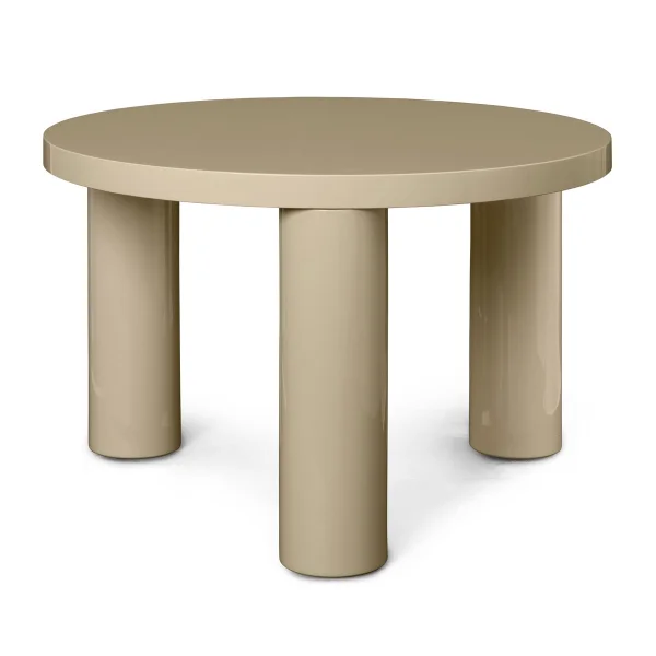 ferm LIVING Post salontafel small Ø65 cm Cashmere