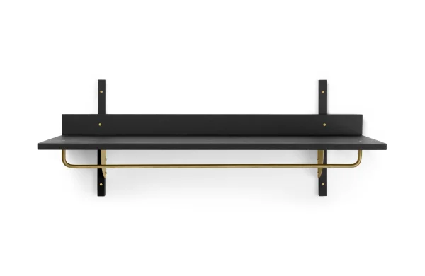 ferm LIVING Regal Sector Rack - essen zwart/messing