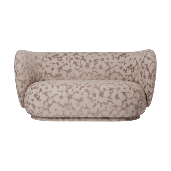 Ferm Living Rico bank 2-zits Cilla-Taupe