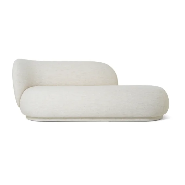 Ferm Living Rico divan chaise longue bouclé links Offwhite