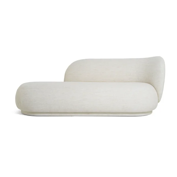 Ferm Living Rico divan chaise longue bouclé rechts Offwhite