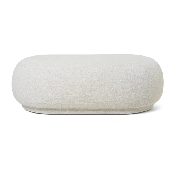 ferm LIVING Rico ottoman Bouclé offwhite