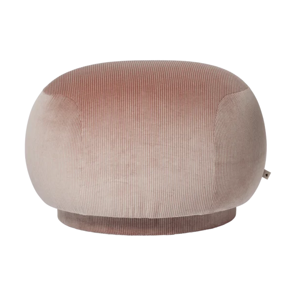 Ferm Living Rico Pouf poef Devoré Velvet-blush