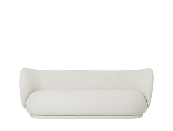 ferm LIVING Rico Sofa - off-white (Bouclé) - 3-zitter