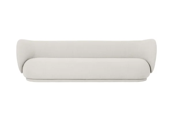 ferm LIVING Rico Sofa - off-white (Bouclé) - 4-zitter