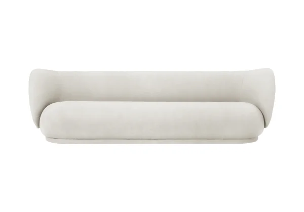 ferm LIVING Rico Sofa - off-white (Brushed) - 4-zitter