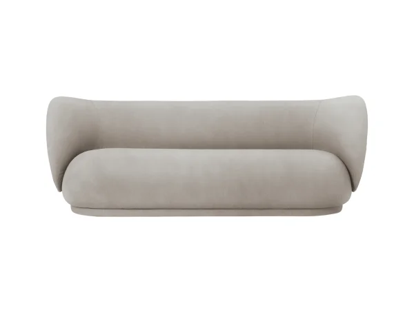 ferm LIVING Rico Sofa - zand (Brushed) - 3-zitter