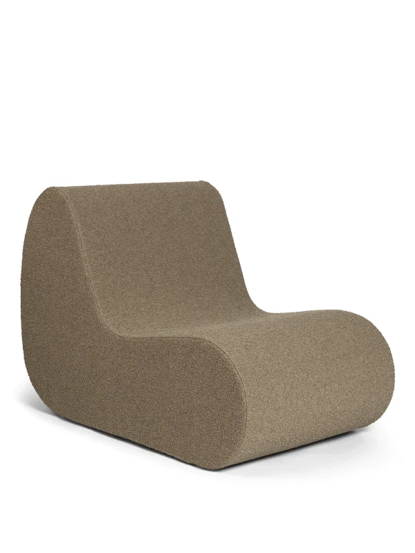 ferm LIVING Rouli fauteuil - zand (Bouclé)