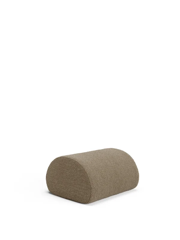 ferm LIVING Rouli poef - zand (Bouclé)