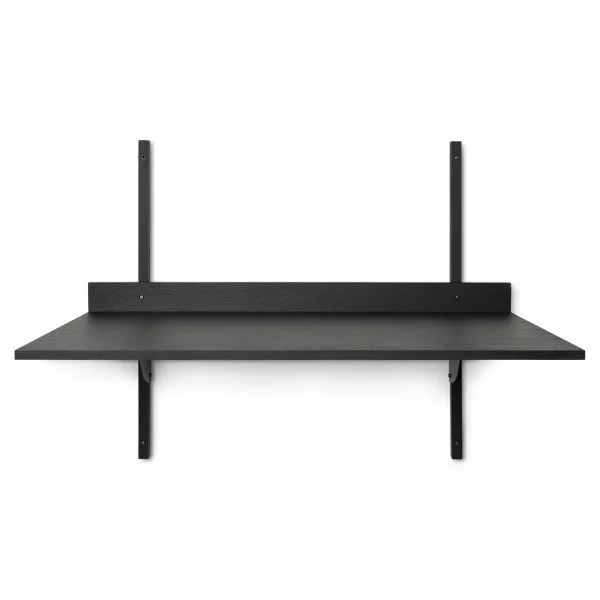 ferm LIVING Sector bureau Black ash-black brass