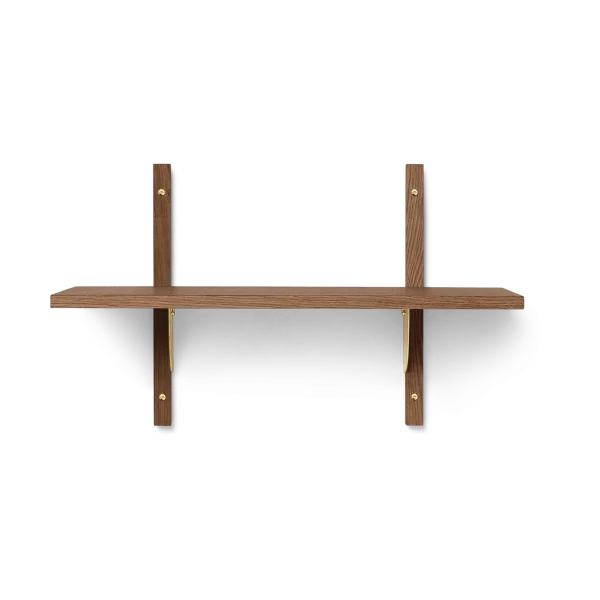 ferm LIVING Sector plank S/S Smoked Oak, brass