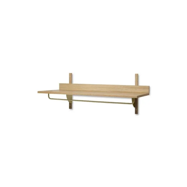 ferm LIVING - Sector Rack Shelf Oak/Brass