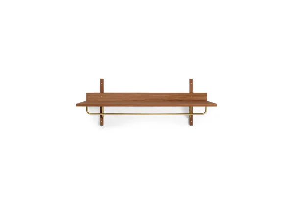 ferm LIVING - Sector Rack Shelf Smoked Oak/Brass